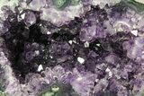 Purple Amethyst Geode - Uruguay #118395-1